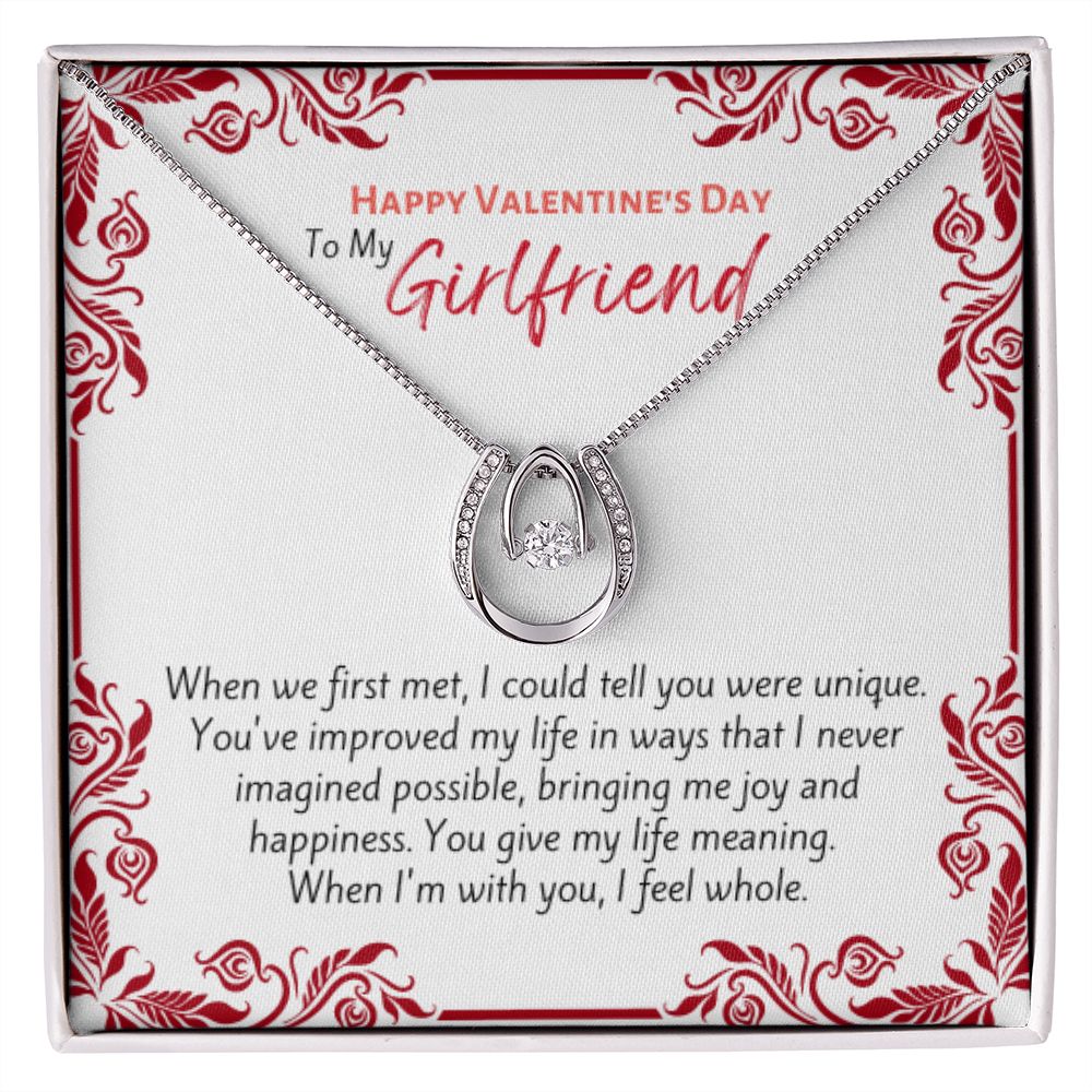 Valentine's Day Gift for Girlfriend from Boyfriend Necklace